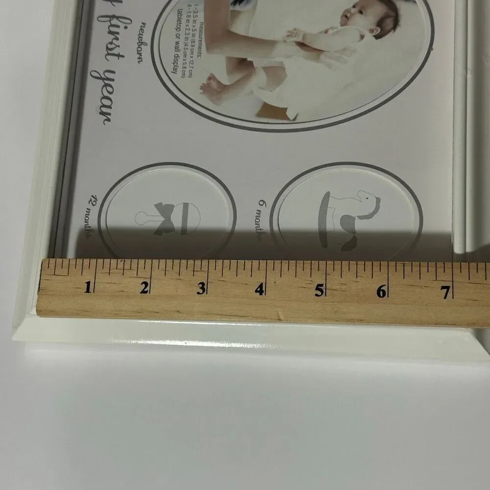 C.R. Gibson Stepping Stones “My First Year” Baby Picture Frame